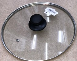 غطاء طنجرة ضغط زجاج  18 سم 